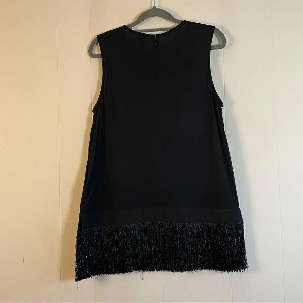 J. Crew Fringe Bottom Tank Top - Picture 4 of 8